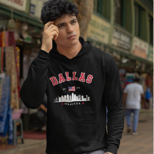Sudadera Dallas Urban Skyline View