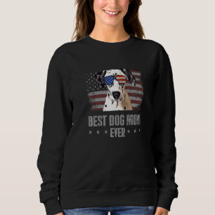 Sudadera Dalmacia Mejor Madre De Perro Retro Estados Unidos