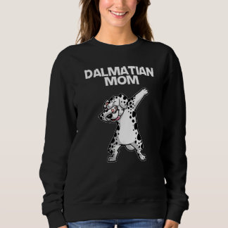 Sudadera Dálmata Cool Para Mamá Madre Dálmatas Hip Hop D
