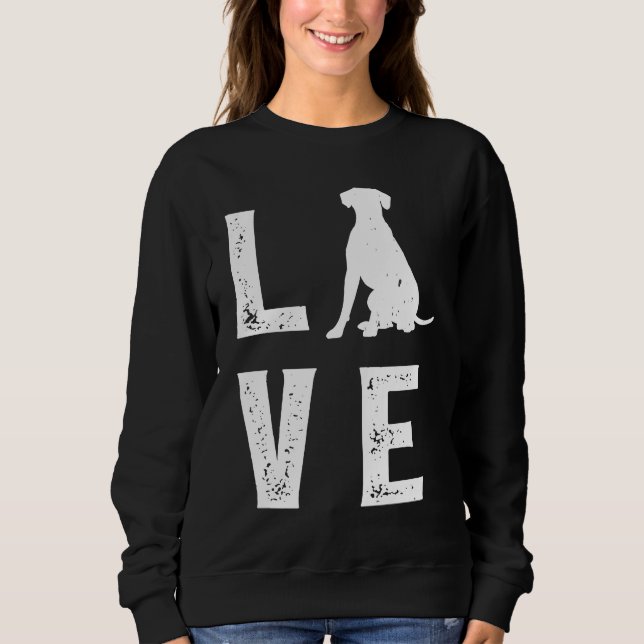 Sudadera Dalmatian Love  1 (Anverso)