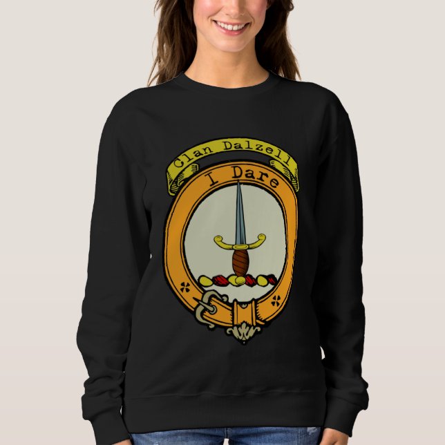 Sudadera Dalzell Clan Scottish Crest (Anverso)