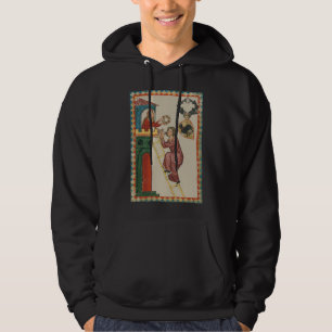 Sudadera Dama dando regalo a pretendiente, siglo XIV