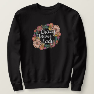 Sudadera Dama de flor loca - Zinnia Gardener