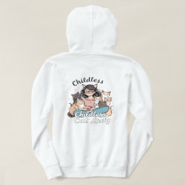 Sudadera Dama de gatos sin hijos"