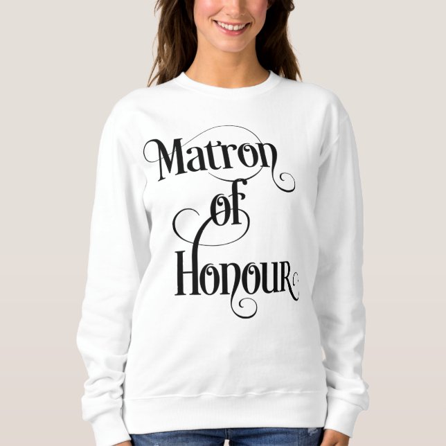 Sudadera Dama de honor (Anverso)