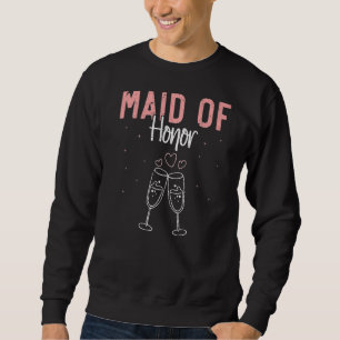 Sudadera Dama De Honor Despedida De Soltera Fiesta Bridal S