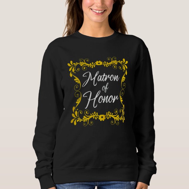 Sudadera Dama de Honor Femenina Partido de Despedida de Sol (Anverso)