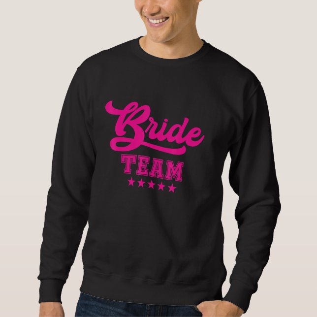 Sudadera Dama de honor para despedida de soltera equipo de  (Anverso)