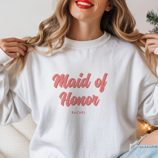 Sudadera Dama de Honor Personalizada para Despedida de Solt (Subido por el creador)