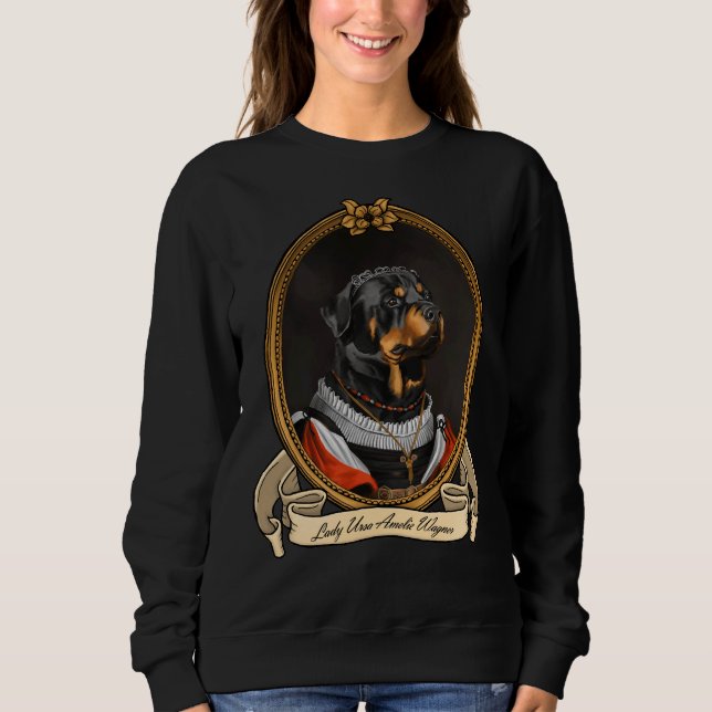 Sudadera Dama de perro del Renacimiento Ursa Amelie Wagner  (Anverso)