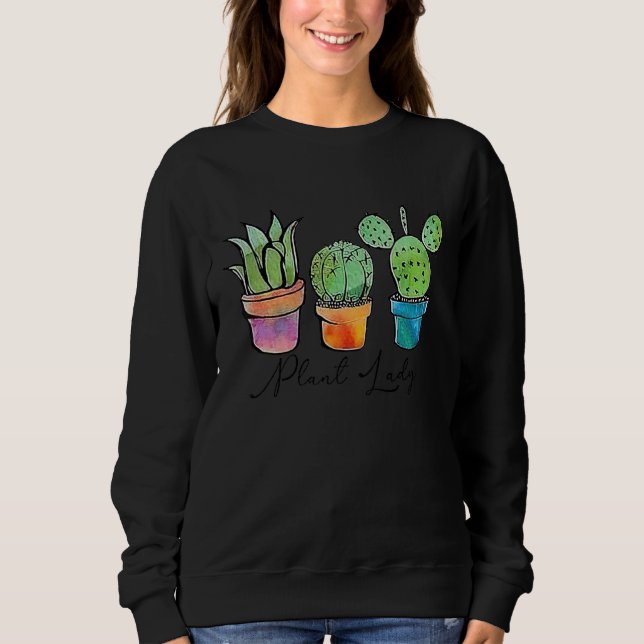 Sudadera Dama de planta (Anverso)