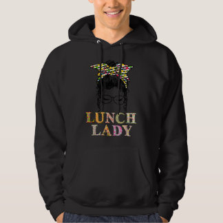 Sudadera Dama divertida del almuerzo Servicio de comida esc