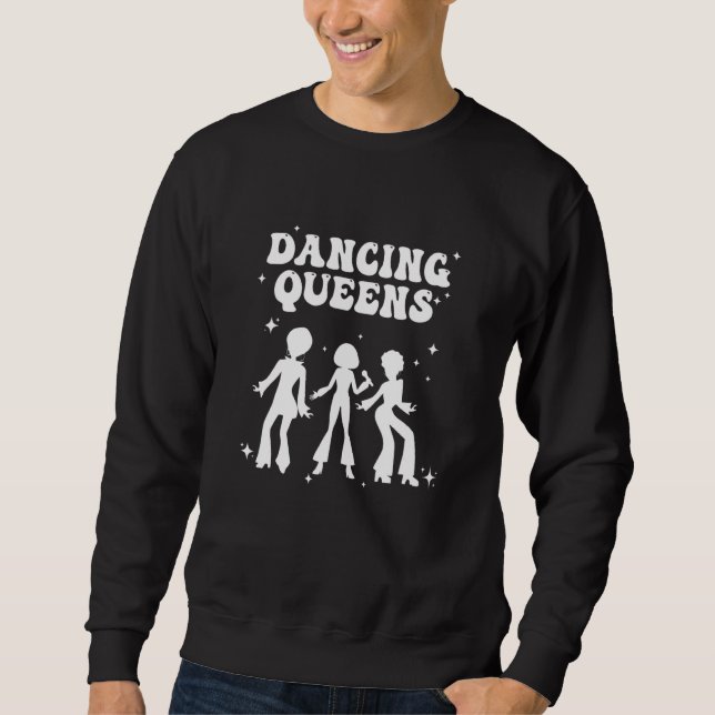 Sudadera Damas de Honor Dancing Queen Disco Despedida de So (Anverso)