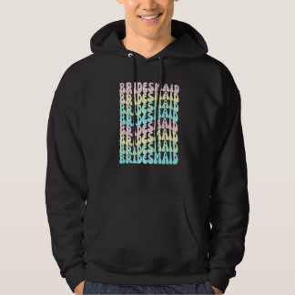 Sudadera Damas de Honor Hago Tripulación Retro Despedida de
