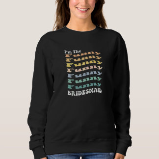 Sudadera Damas de honor retro coincidentes despedida de sol