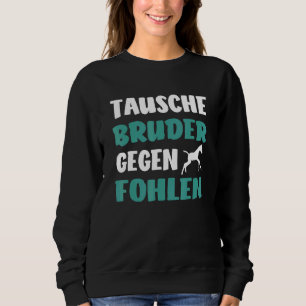 Sudadera Damas de Horse Sayings Chicas de Horse Motif