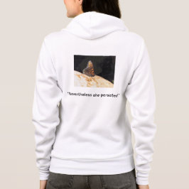 Sudadera Damas Sin Embargo Persistía Zip Hoodie