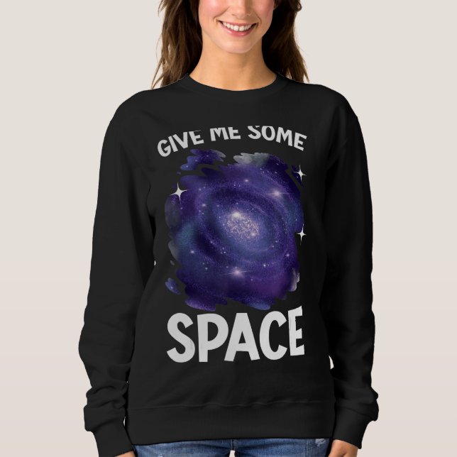 Sudadera Dame algo de astronomía astronómica en el espacio  (Anverso)