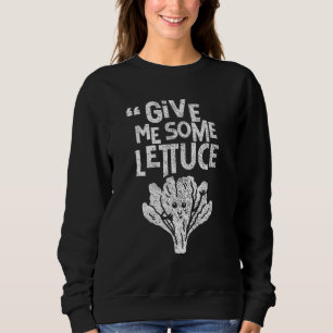 Sudadera Dame Algunas Plantas De Lechuga Vegetariano Vegeta