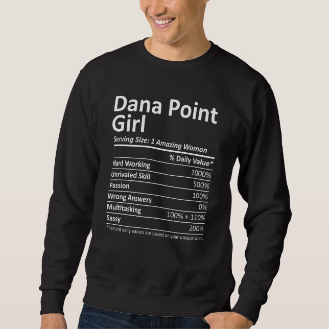 Sudadera Dana Point Chica Ca California Funny City Home Roo (Anverso)