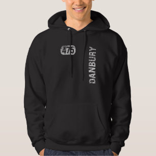Sudadera Danbury Connecticut 475 Area Code Vintage Retro