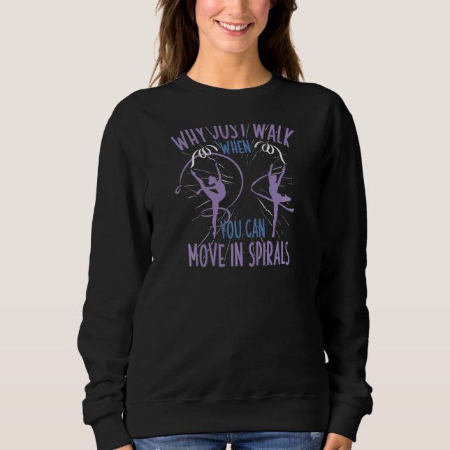 Sudadera Dance Acrobat Gymnast Rhythmic Gymnastics (Anverso)