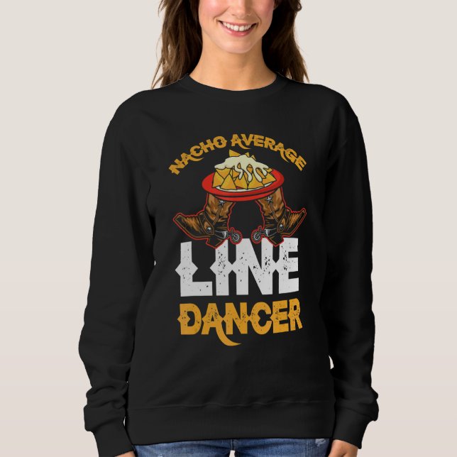 Sudadera Dance de línea Nach Pun Cita de bailarín de línea  (Anverso)