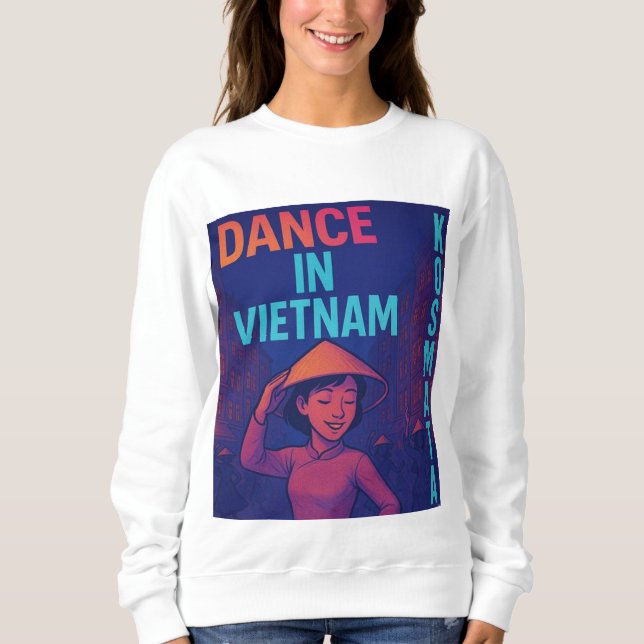 Sudadera Dance in Vietnam - Sweatshirt Damen (Anverso)