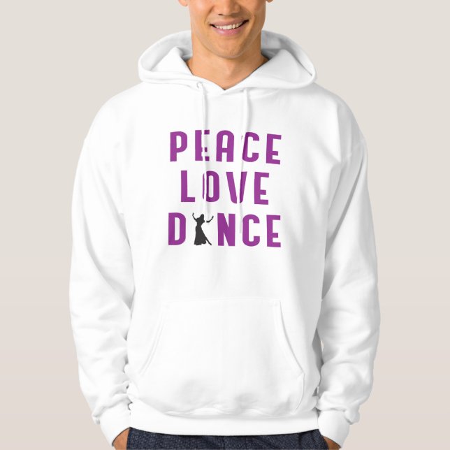 Sudadera Dance Love Dancing Fiesta Sport Dancer Funny Gift (Anverso)