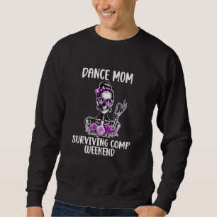 Sudadera Dance Mom Divertida Bailando Mamá De Una Bailarina