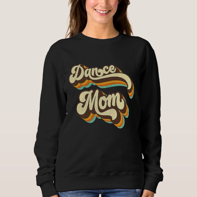 Sudadera Dance Mom Retro 70s 60s Disco Dance Party Womens C (Anverso)