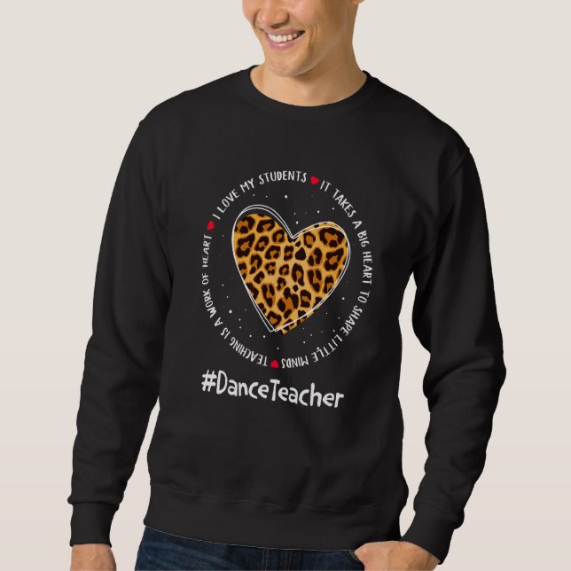 Sudadera Dance Teacher Squad Admin Apreciation Week Back T (Anverso)