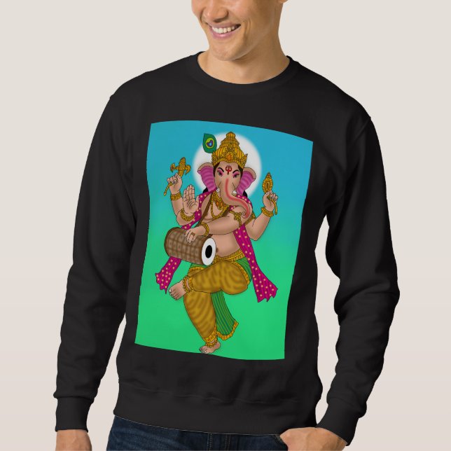 Sudadera Dancing Ganesha Sweatshirt (Anverso)