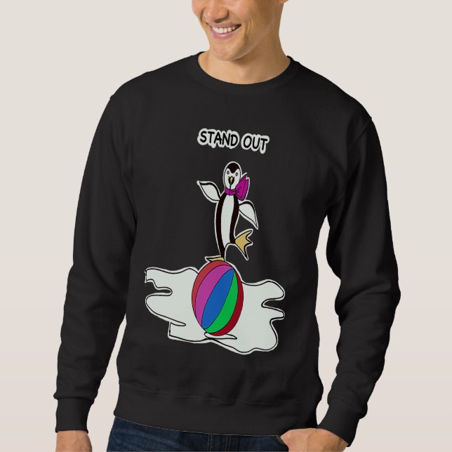 Sudadera Dancing Penguin Fun Animals (Anverso)