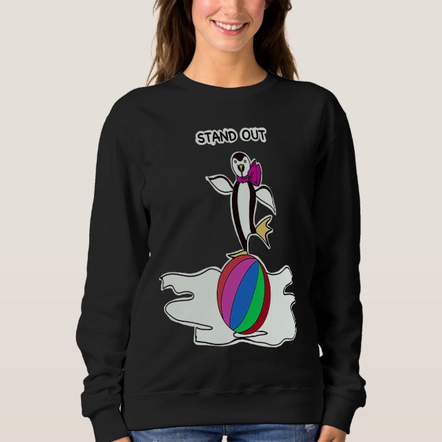 Sudadera Dancing Penguin Fun Animals (Anverso)
