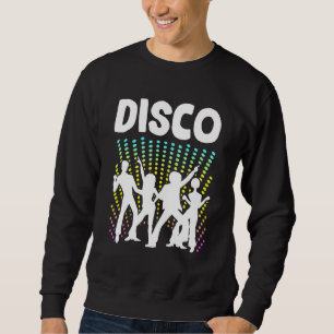 Sudadera Dancing Retro Disco Boogie Bellbottom Dancer Boppe