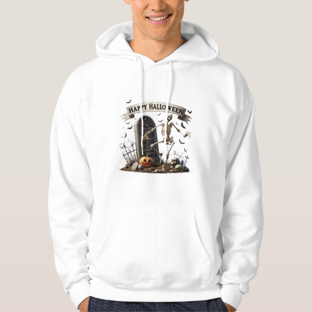 Sudadera Dancing Skeleton Halloween Design (Anverso)