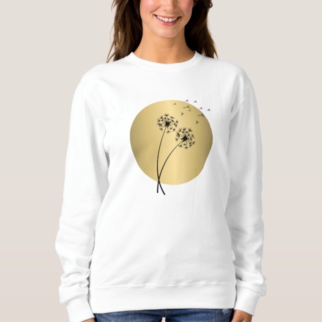 Sudadera Dandelion Gold Sweatshirt (Anverso)