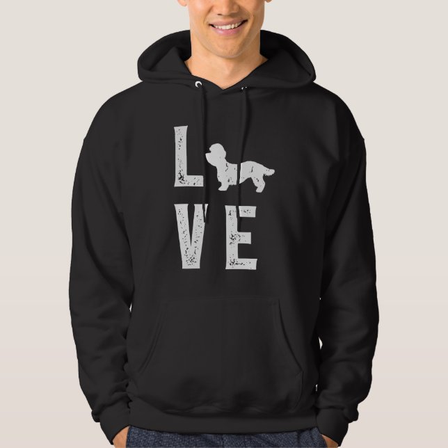 Sudadera Dandie Dinmont Terrier Love  1 (Anverso)