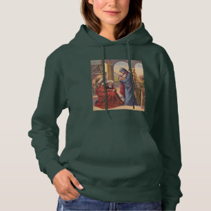 Sudadera Dándole al niño John un nombre