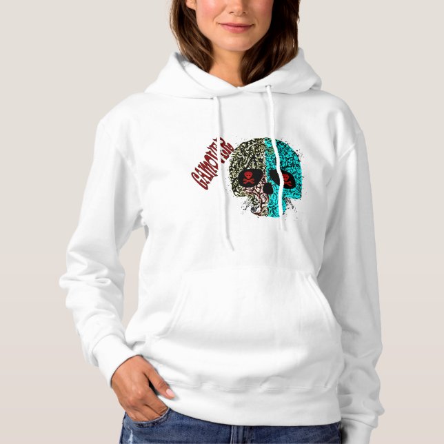 Sudadera Danger skolette (Anverso)