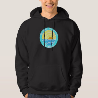 Sudadera Dania Beach Florida Retro Sunset