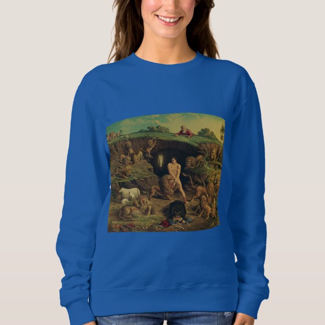 Sudadera Daniel en la guarida de los Leones (Anverso)