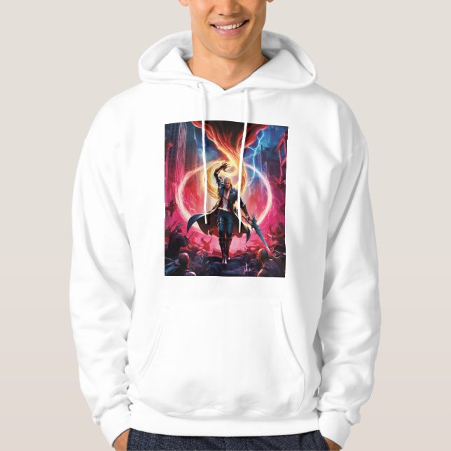Sudadera Dante Demon Slayer Battle Hoodie (Anverso)