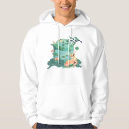 Sudadera Danza del León junto al Lago de Loto