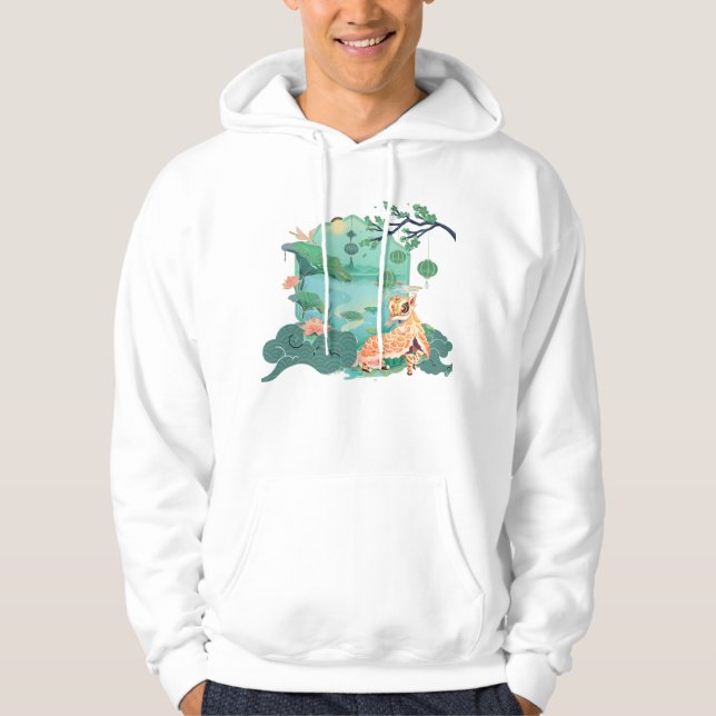 Sudadera Danza del León junto al Lago de Loto (Anverso)