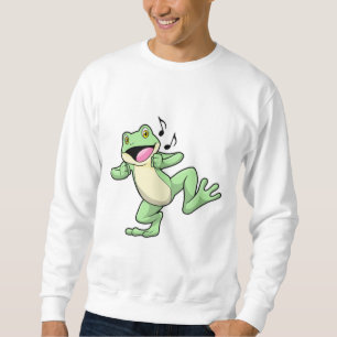 Sudadera Danza musical de rana
