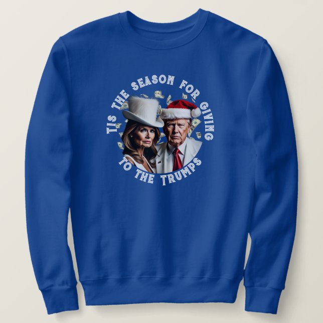 Sudadera Dar a los Navidades Trump (Anverso del diseño)