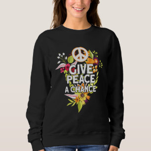 Sudadera Dar la oportunidad a la paz