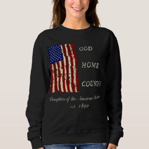 Sudadera DAR Motto (Hijas de la Revolución Americana)